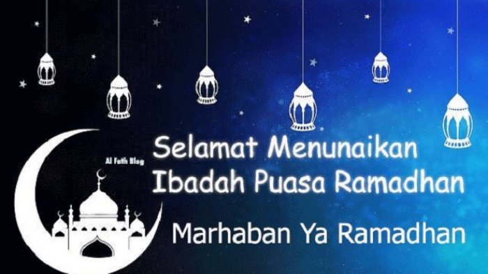 15+ Ucapan Ramadhan Untuk Menyambut Bulan Ramdhan