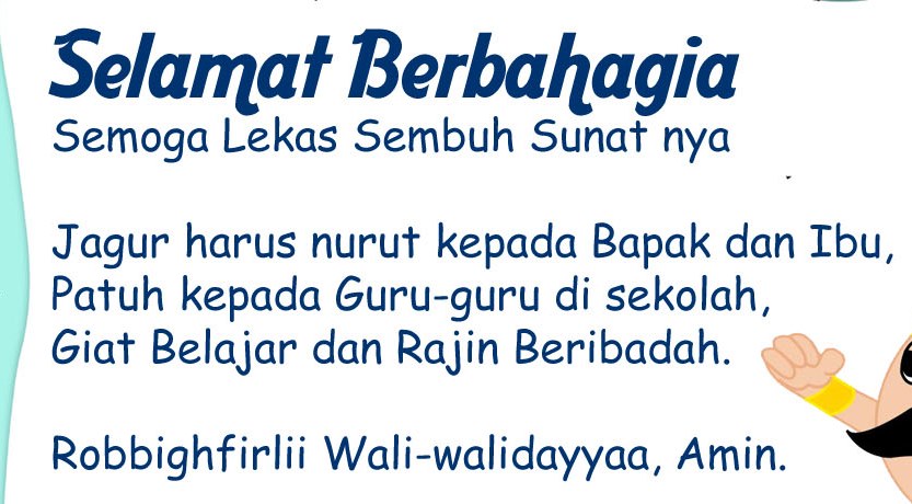 10+ Ucapan Khitanan Beserta Doa Walimatul Khitan