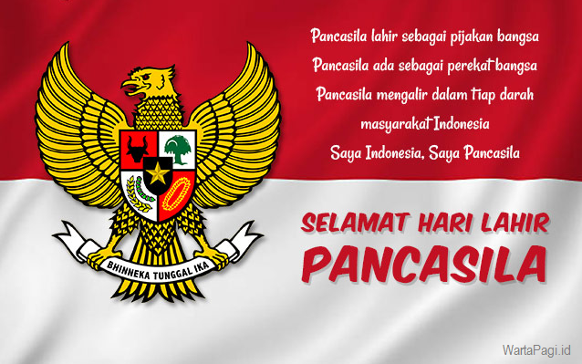 5 Pilihan Ucapan untuk hari Lahir Pancasila Terbaik Dan Menarik