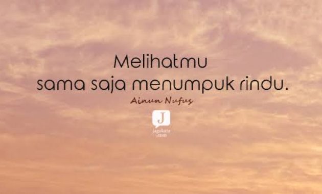 50+ Kata Kata Rindu Yang Romantis Untuk Sahabat, Pacar, Mantan