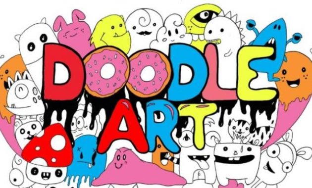 √ 30+ Gambar Doodle Keren Beserta Cara Membuatnya