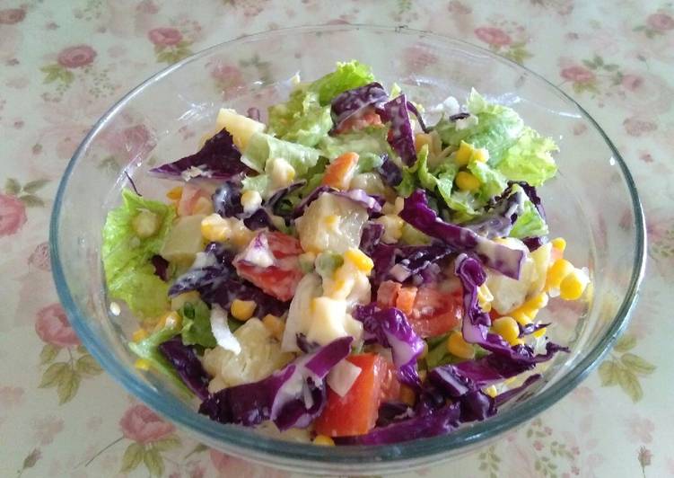 √ 5+ Resep dan Cara Membuat Salad Sayur Sederhana yang Sehat