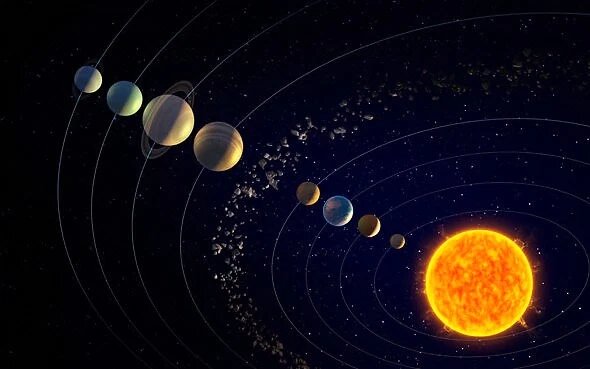 Kumpulan Gambar Tata Surya Asal usul dan Info Tata Surya