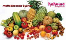 Nama buah buahan dalam bahasa arab