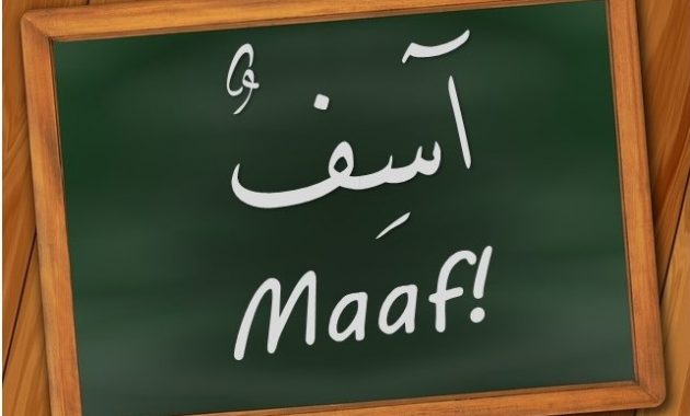 10 kata Maaf Dalam Bahasa Arab, Latin, dan Terjemah Terbaru