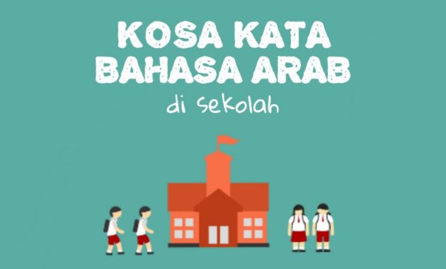 90 Kosakata Bahasa Arab Tentang Sekolah Yang Wajib Diketahui